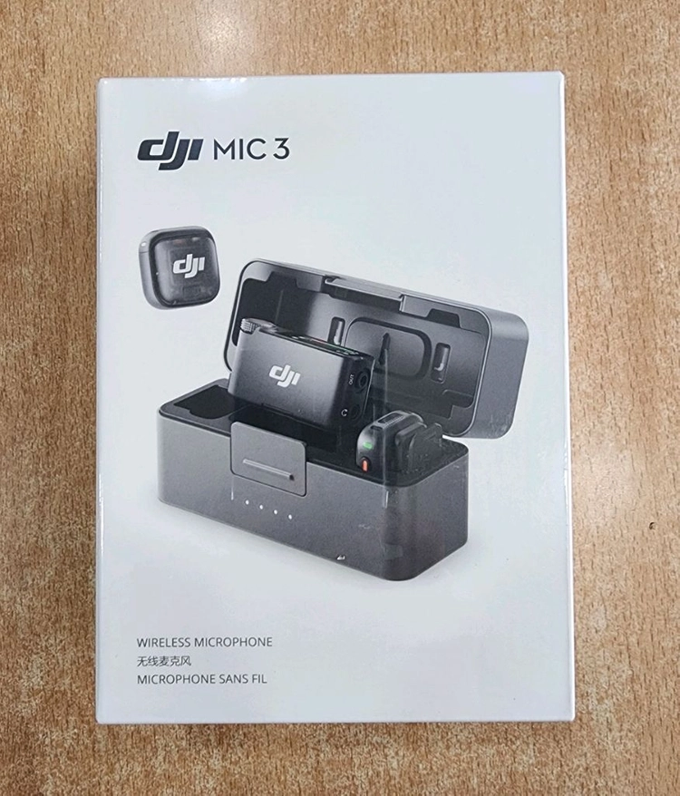 DJI Mic 3 (2TX+1RX+충전케이스)무선 마이크 - 안심되는 중고거래