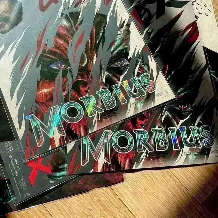 모비우스 아이맥스4DX스크린엑스포스터 필름마크아트카드오리지널티켓스페셜티켓 이미지