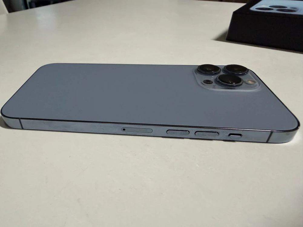 아이폰 13 프로 맥스 256GB 시에라 블루 이미지