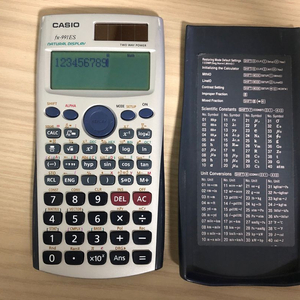 카시오 공학용계산기 fx-991es 태양광 이미지