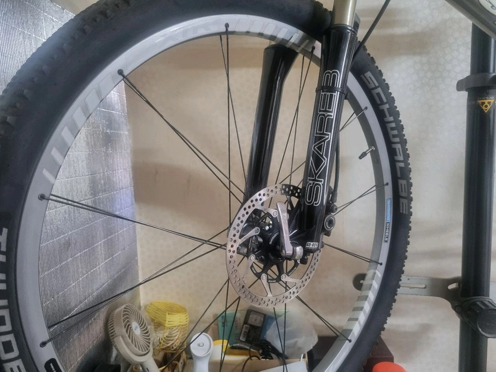 라이트스피드 티타늄mtb자전거 팝니다 이미지