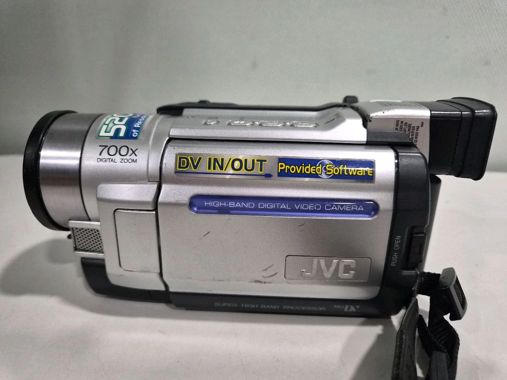 JVC 6mm MiniDV 디지털 캠코더 (작동 미확인) - 안심되는 중고거래