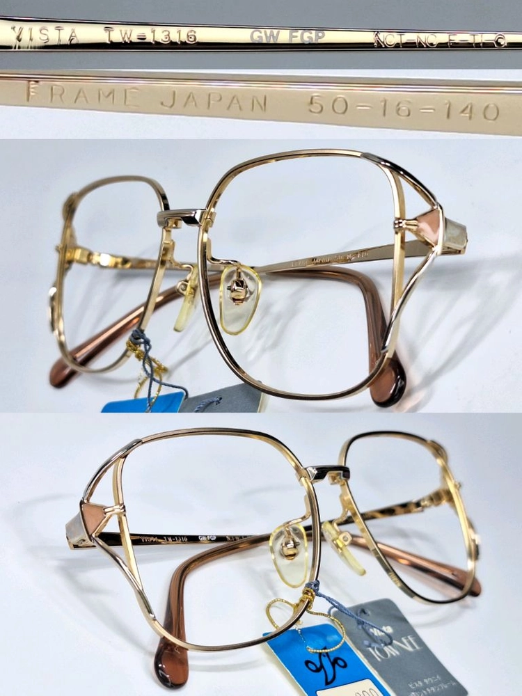 세이코 비스타 VISTA TW-1316 안경테 50mm 티타늄 여성용 일본 빈티지 데드스톡 명품 수입 아이웨어 패션 이미지