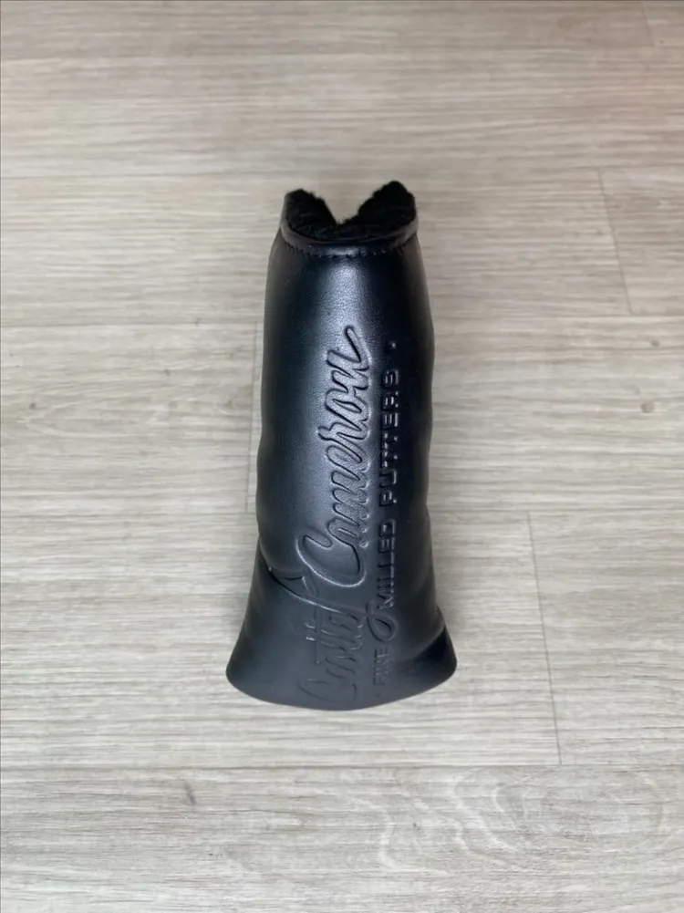 스카티 카메론 갤러리 피스 서퍼 블랙 레더 퍼터 헤드커버 새상품 이미지