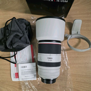 캐논rf70-200 f2.8 알아빠백통 민트급렌즈판매합니다 교환가능 이미지