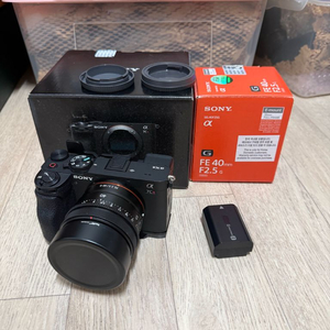 가격인하)소니 a7cr 카메라, 40g 렌즈 팝니다 이미지