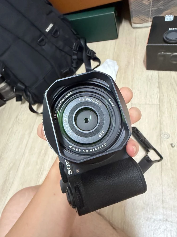 가격인하)소니 a7cr 카메라, 40g 렌즈 팝니다 이미지