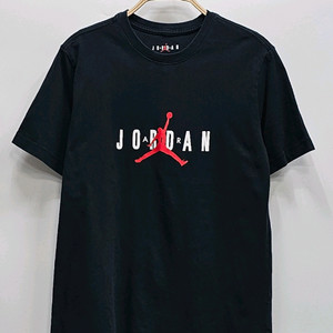 NIKE 22SS 조던 에어 스트레치 반팔 티셔츠 / 남 L 블랙 이미지