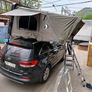 자동차검사 규제 풀림,아베나키 메세타 힐랜더 트랩오버랜드 루프탑텐트 어넥스 가로바 새제품 장착 이미지