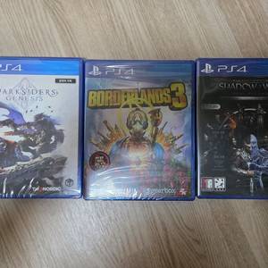 [미개봉] PS4 게임 타이틀 3종 일괄 택포 이미지