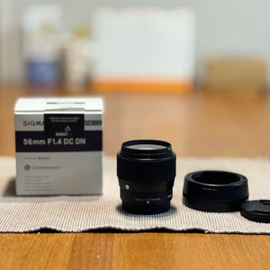 시그마 56mm F1.4 DC DN 후지 렌즈/ 후지필름 이미지