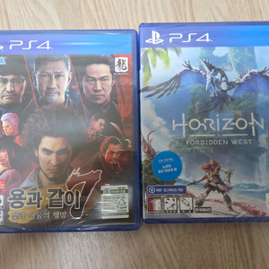 [미개봉] PS4 게임 타이틀 2종 새제품 일괄 택포 이미지