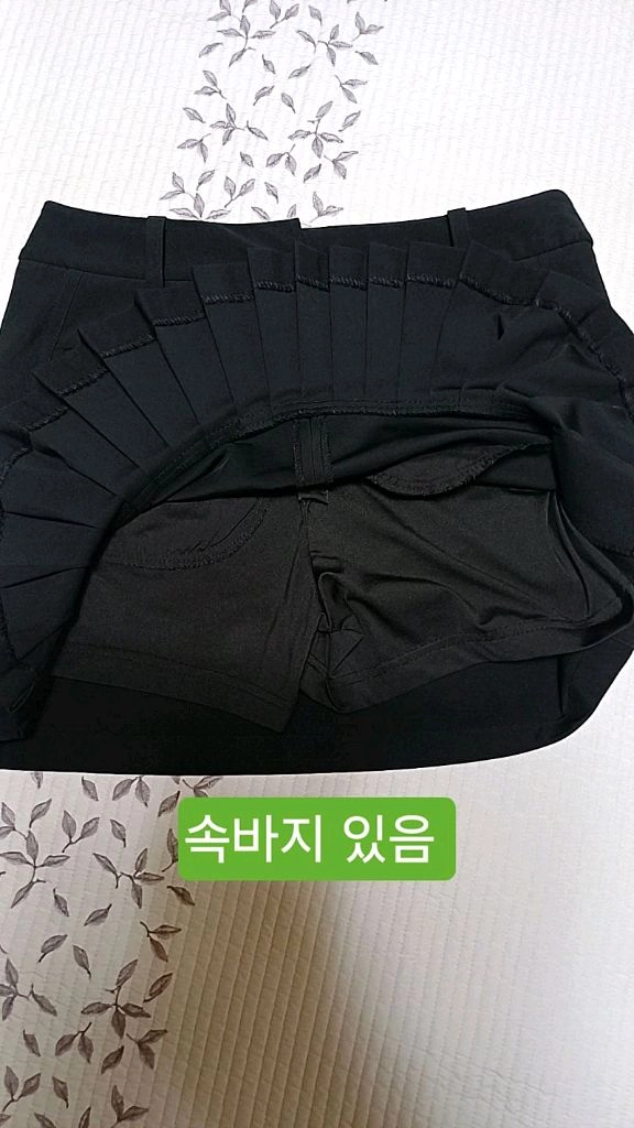 와이드앵글 골프스커트 26인치 기장35 이미지