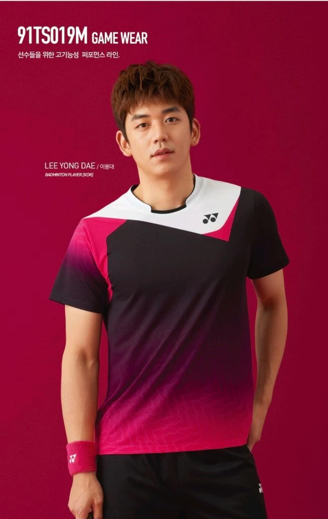 남성 요넥스 배드민턴 티셔츠100 YONEX 시착외새상품 이미지