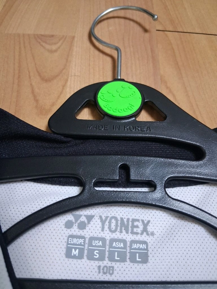 남성 요넥스 배드민턴 티셔츠100 YONEX 시착외새상품 이미지