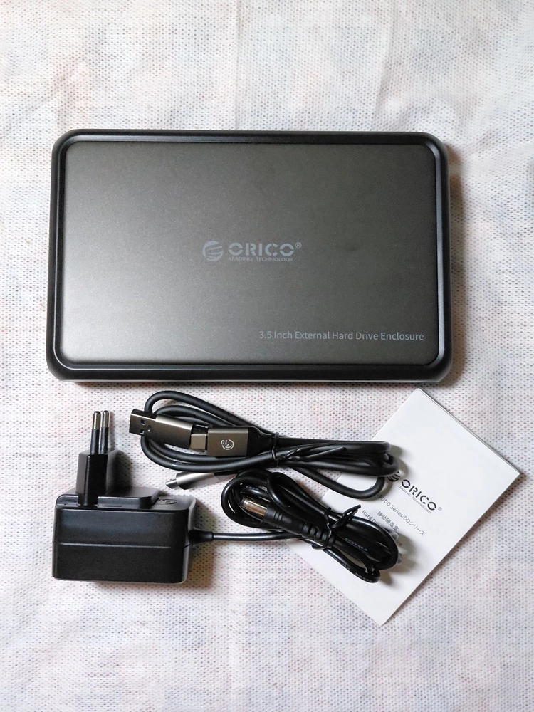 2TB ORICO 외장하드 3.5인치 이미지