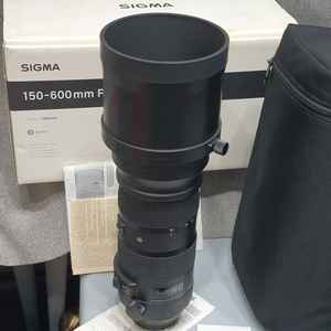 캐논용 시그마 S 150-600mm 망원줌렌즈 이미지