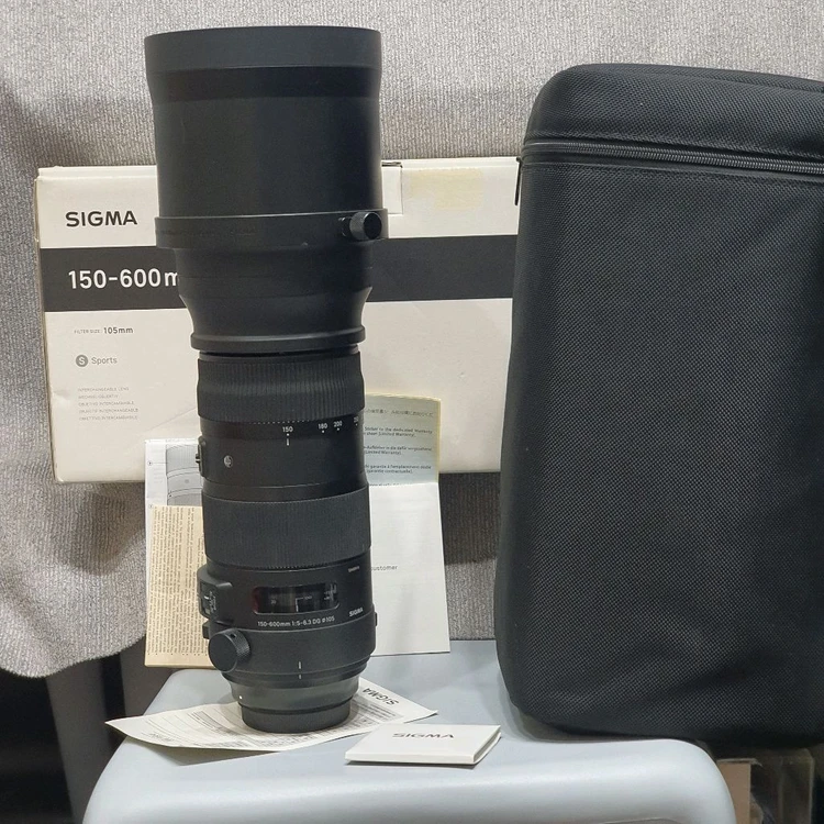캐논용 시그마 S 150-600mm 망원줌렌즈 이미지