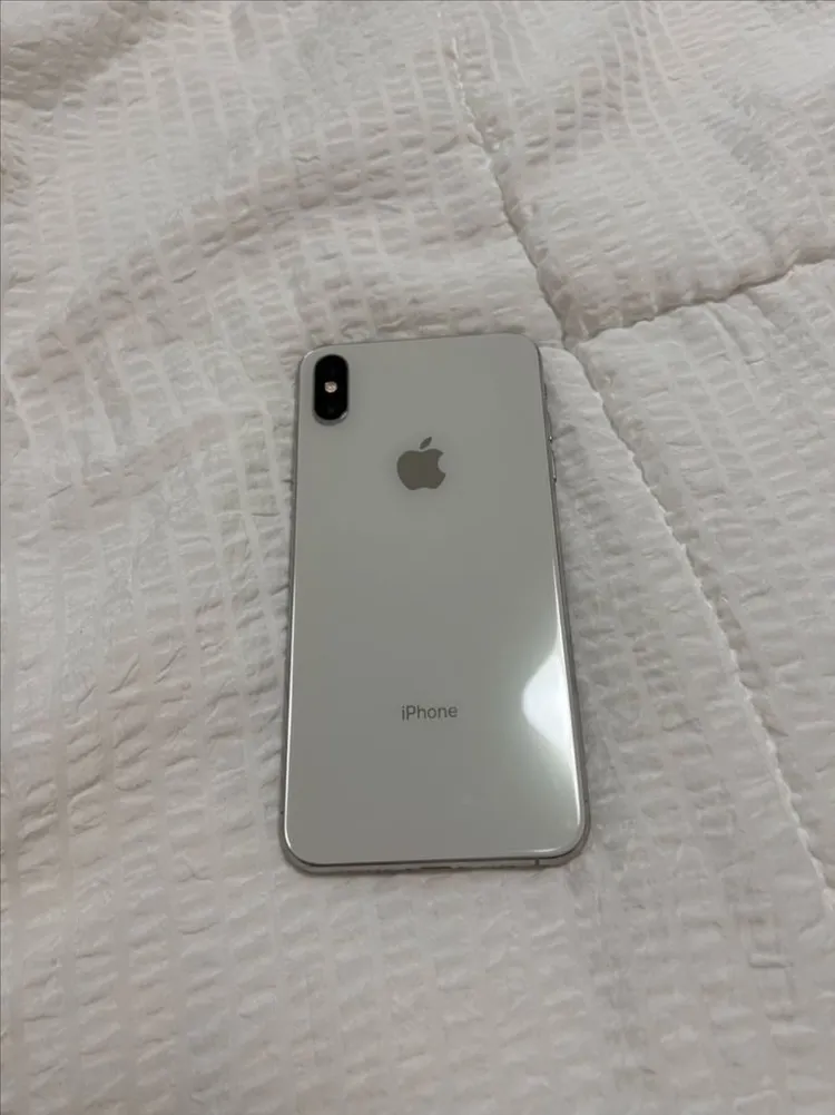 아이폰 XS Max 실버 256 GB 이미지