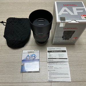 삼양 AF 85mm F1.4 FE마운트 렌즈 판매합니다 이미지