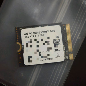 WD SN740 NVMe SSD 1TB 이미지