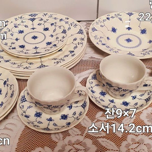 빈티지 영국 처칠 핀란디아 개당 이미지