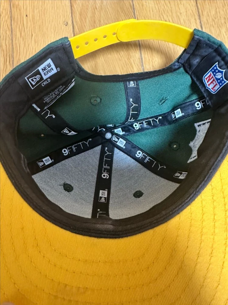 뉴에라 nfl 그린베이 패커스 키즈 볼캡 이미지