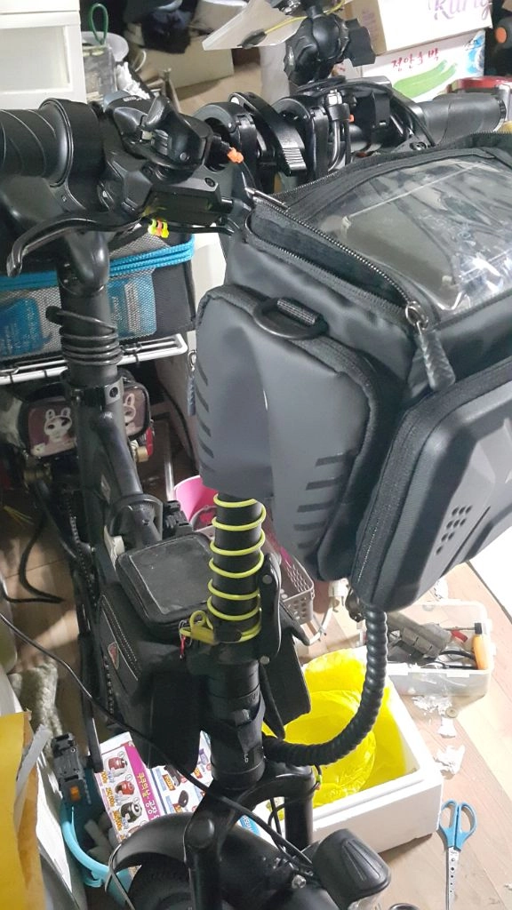 핸들바가방 배달가방 전기자전거 대용량 퀵보드 싸이클 라 - 안심되는 중고거래