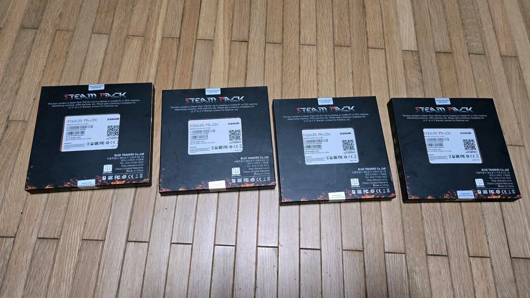 SSD 256G 4개 새상품 이미지