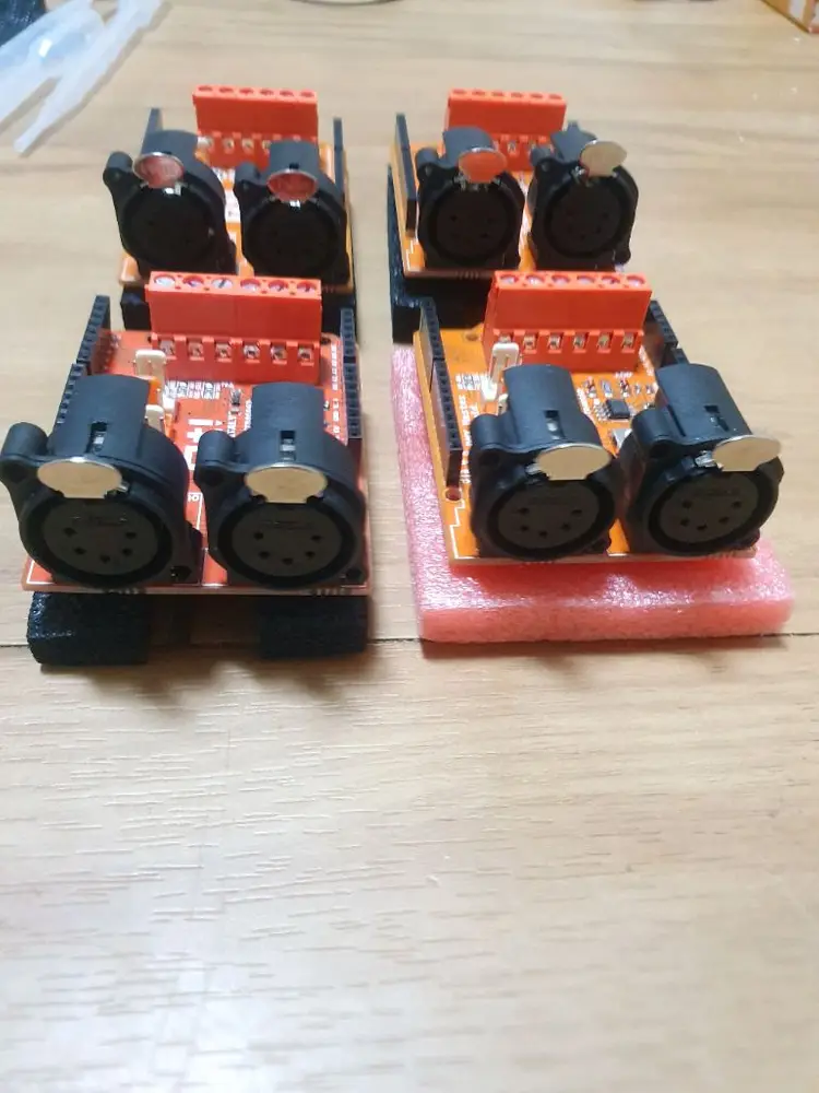 TINKERKIT DMX SHIELD, DMX master shield 이미지