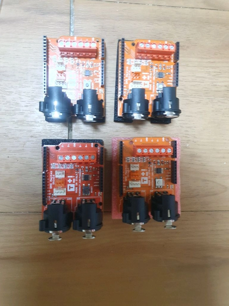 TINKERKIT DMX SHIELD, DMX master shield 이미지