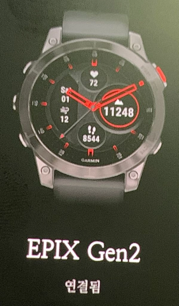 [EPIX Gen2] 가민 스마트워치 이미지