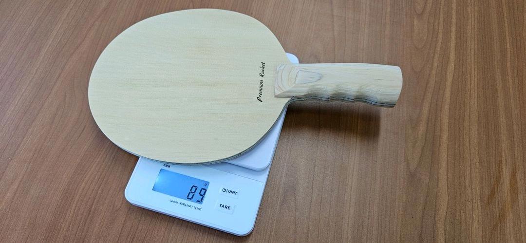 주문제작) 코치성능검증 7겹 수제특주 탁구라켓ㅡ제작2주ㅡ무게는 80g 중반대부터가능ㅡ완성사진드림ㅡ선착순소량주문제작ㅡ 이미지