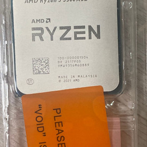 [대전] 미개봉 세제품 amd CPU 5500X3d 이미지