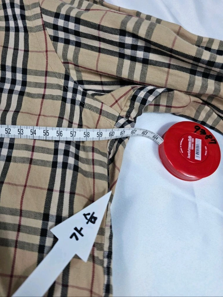 버버리노바체크셔츠 이미지