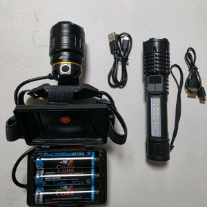가장밝은 XHP360(헤드랜턴+50w손전등).헤드랜턴.후레쉬.해루질. 이미지
