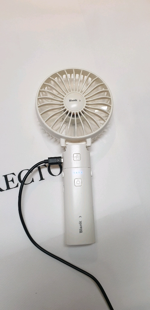 아이리버 스톰 휴대용 선풍기 화이트 이미지