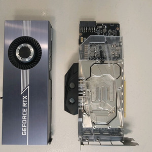 NVIDIA RTX 3080 그래픽카드 워터블럭 커스텀수냉 커수 이미지