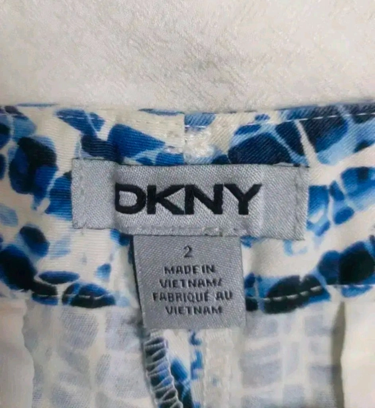 DKNY 여름반바지 숏팬츠55 블루핫팬츠 이미지