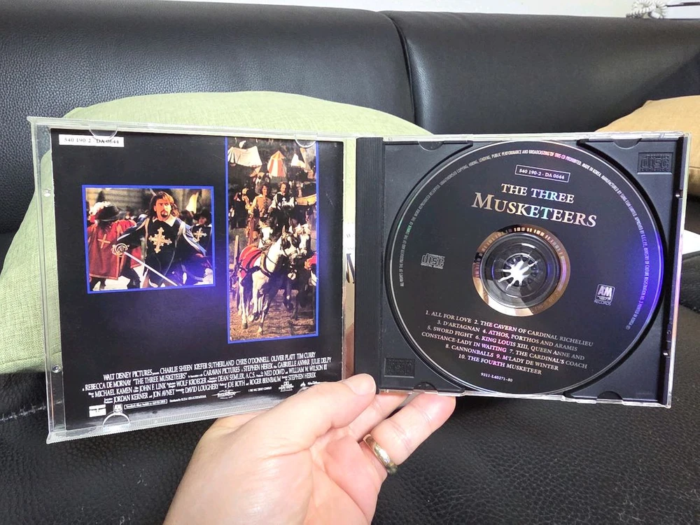 영화 삼총사 The Three Musketeers OST CD 팝니다. 이미지