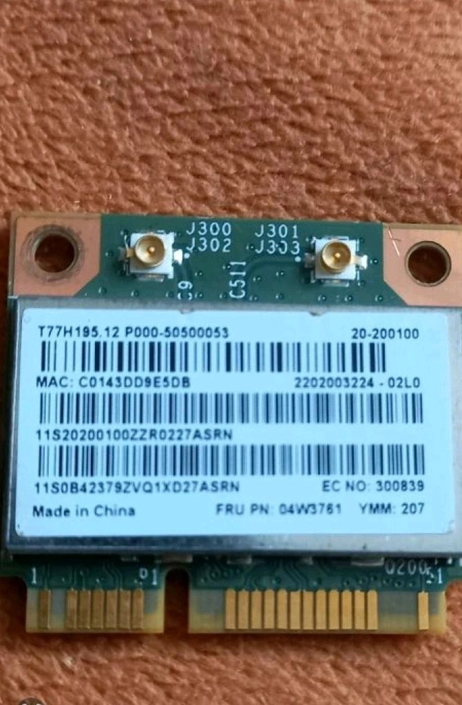 hp,레노버,델. 삼성 노트북 무선랜카드 각 4990원 이미지