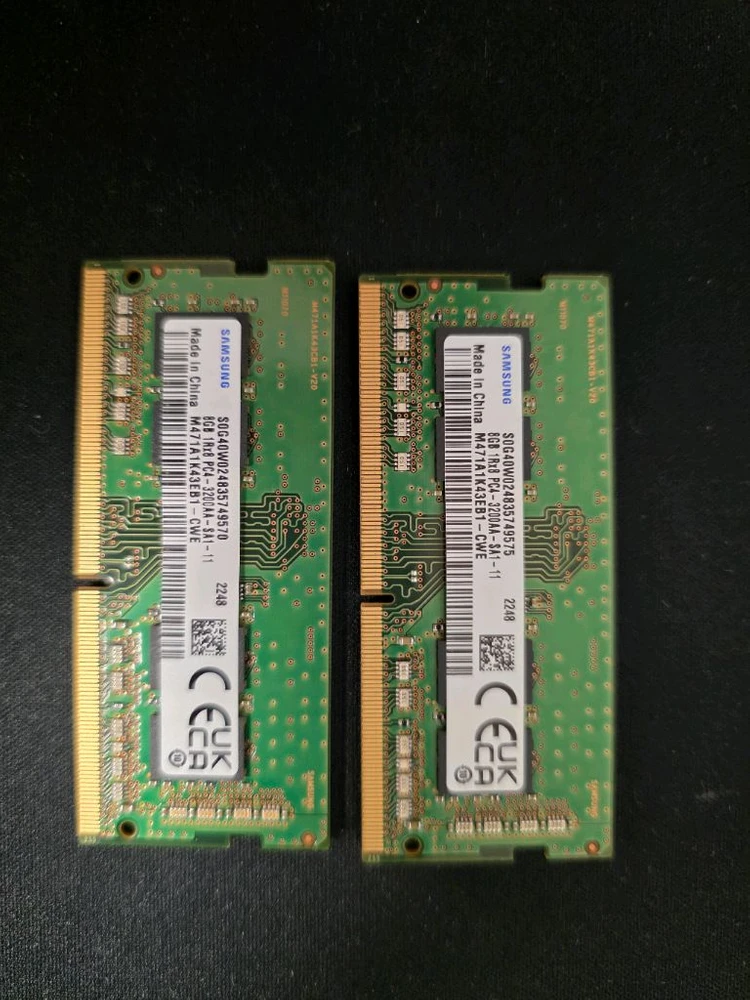 일괄) 노트북램 삼성전자 ddr4 8gb*2개 3200 이미지