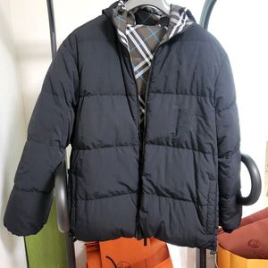 24FW 버버리 ekd 체크 리버시블 후드패딩 m 이미지