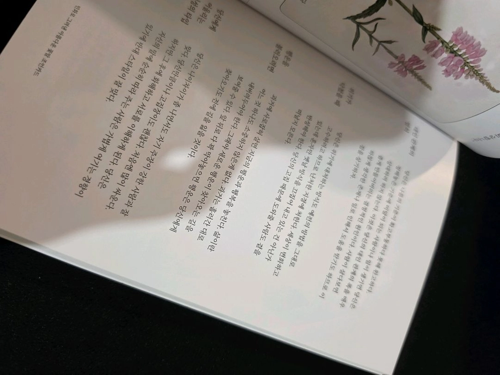 헤어화 야생화 타로카드 이미지