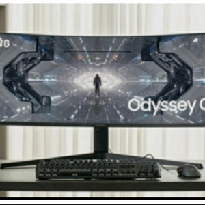 삼성 오디세이 G9 49인치 5K 최고급 게이밍 모니터 5,120 x 1,440 DQHD 240Hz 이미지