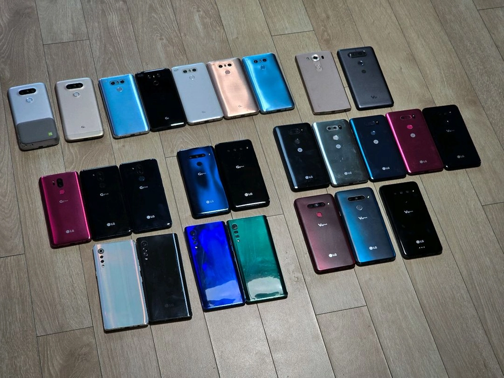 LG G6, G7, G8, V30, V40, V50, 벨벳 목업 모형폰 - 안심되는 중고거래