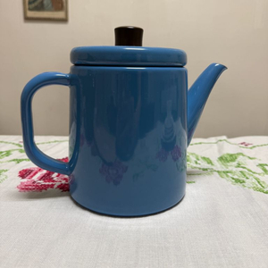 새상품]일제 노다호로 법랑 주전자 스카이블루 티팟 1.5L 이미지