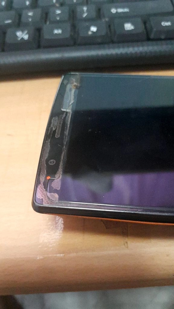 켜지긴함 lg g4 중고 공기계 스마트폰 이미지