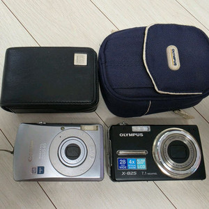 캐논 IXUS 65 + 올림푸스 X-825 디지털카메라 일괄판매 이미지