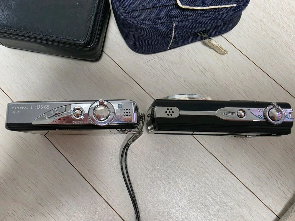 캐논 IXUS 65 + 올림푸스 X-825 디지털카메라 일괄판매 이미지